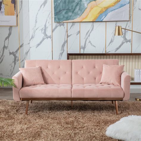 Velvet Futon, Small Sleeper Sofa, Modern Velvet Sofa, Bedroom Sitting, Velvet Sofa Bed, Convertible Couch, Modern Sofa Bed, Futon Couch, Velvet Couch