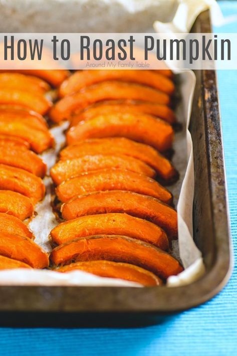 Roasted Pumpkin Recipes, How To Roast Pumpkin, Fall Treats Recipes, Pumpkin Learning, Pressure Canning Recipes, Gluten Free Thanksgiving, Baked Roast, How To Roast, Roasted Pumpkin