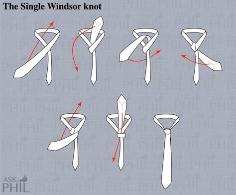 How to tie a single Windsor knot Balthus Knot, Double Windsor Knot, How To Tie A Necktie, Windsor Tie Knot, Double Windsor, Windsor Tie, Tie A Necktie, Commercial Outdoor Furniture, Windsor Knot