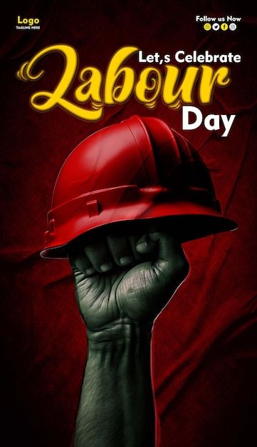 PSD psd happy labor day poster design wi... | Premium Psd #Freepik #psd Labor Day Poster Design, Labor Day Poster, Sports Templates, Logo Psd, Technology Icon, Background Remover, Psd Template Free, Happy Labor Day, Business Card Maker