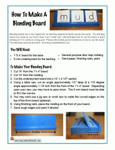 Directions for making your own blending board. Perfect for small group instruction. FREE blending cards. Cvc Blending, Phonics Ideas, Blending Board, Teaching Sight Words, Orton Gillingham, Small Group Instruction, Reading Intervention, First Grade Teachers, Kindergarten Literacy