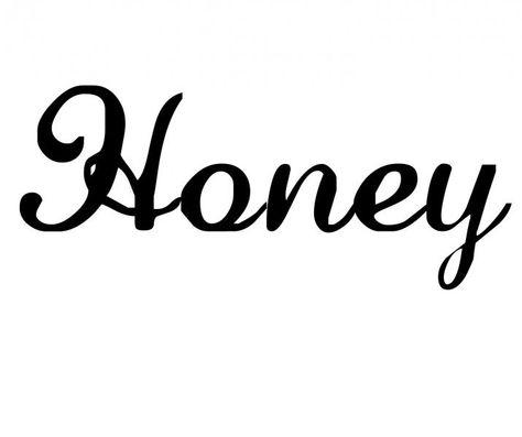 yassss!! Honey Name, Aesthetic Profile Picture Cartoon Soft, Beautiful Morning Messages, Name Inspiration, Three Words, Bee Happy, Beautiful Morning, Name Logo, Tattoo Lettering