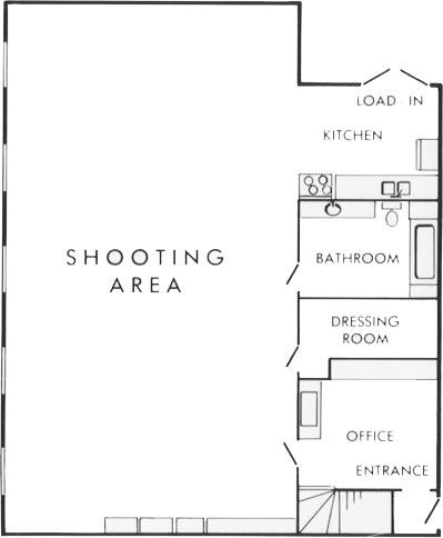 General idea of what goes in a small/medium photo studio.  Great she shed photography idea Photography Studio Layout Plan, Film Studio Design Architecture, Photography Studio Layout, Mini Studio Photography, Nyc Layout, Phototography Ideas, Studio Setup Photography, Cyclorama Studio, Garage Photography Studio