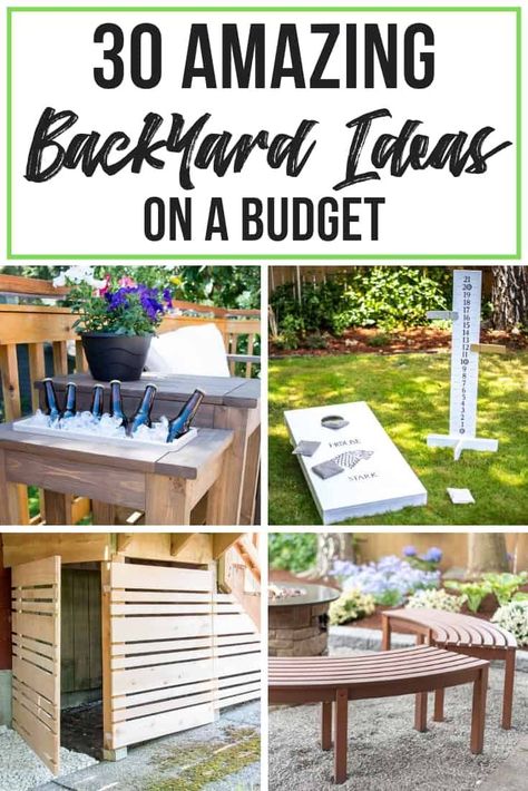 Diy Patio Ideas, Design Per Patio, Diy Backyard Ideas, Patio Grande, Backyard Ideas On A Budget, Amazing Backyard, Diy Backyard Patio, Meteor Garden 2018, Budget Patio