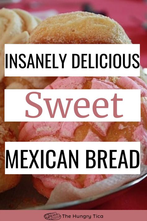 Mexican Bread Recipes Homemade, Easy Concha Recipe, Mexican Sweet Bread Recipes, Mexican Bread Recipes, Authentic Mexican Chicken Recipes, Concha Recipe, Mexican Food Names, Mexican Sweet Bread, Mexican Pastries