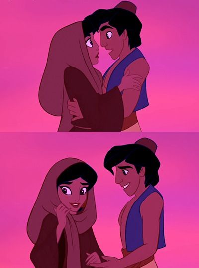 They're so cute Aladdin And Jasmine Matching Pfp, Jasmine Aladdin, Aladdin Jasmine, طابع بريدي, Disney Jasmine, Cute Disney Pictures, Disney Collage, Aladdin And Jasmine, Please Please Please