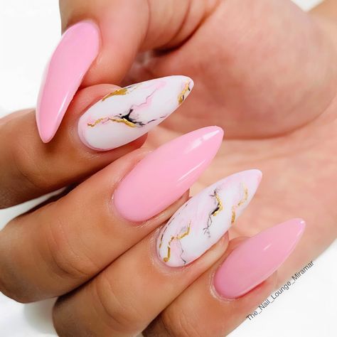 Opal Nails, Marble Nail Designs, Marble Nail, Summer Nail Art, Marble Nail Art, Easy Nails, Nail Art Designs Summer, Best Nail Art Designs, Pink Nail Designs