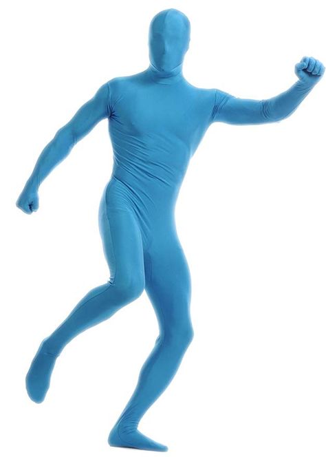 Seeksmile Unisex Lycra Spandex Full Bodysuit Zentai (Medium, Aqua Blue) Party Bodysuit, Man Full Body, Costume Bodysuit, Full Bodysuit, Spandex Bodysuit, Zentai Suit, Fancy Dress Party, Full Body Suit, Bodycon Jumpsuit