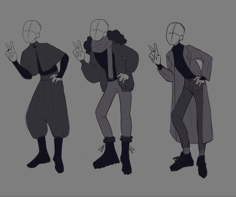 Clothes for my oc Character Design Male Clothes, Drawing Reference Outfits Male, Outfit Ideas Reference Drawing, Clothes Design Drawings Men, Men Outfits Drawing Reference, Suits Art Reference, How To Draw A Jacket Off The Shoulder, Winter Clothing Drawing, Drawing Halloween Costume