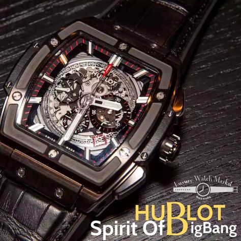 HUBLOT Spirit Of BigBang Titanium Brand New Available Immediately @Luxury_Watch_Market Hublot Watches Men, Hublot Watches, Time Keeper, Luxury Marketing, Watch Photo, Womens Watches Luxury, Skeleton Watch, Watch Collection, Luxury Watch