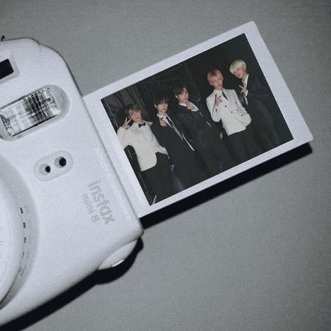 Txt Icon, Instax Mini 8, Boyfriend Wallpaper, Gray Aesthetic, Everything Pink, Instax Mini, Phone Themes, White Aesthetic, Kpop Aesthetic