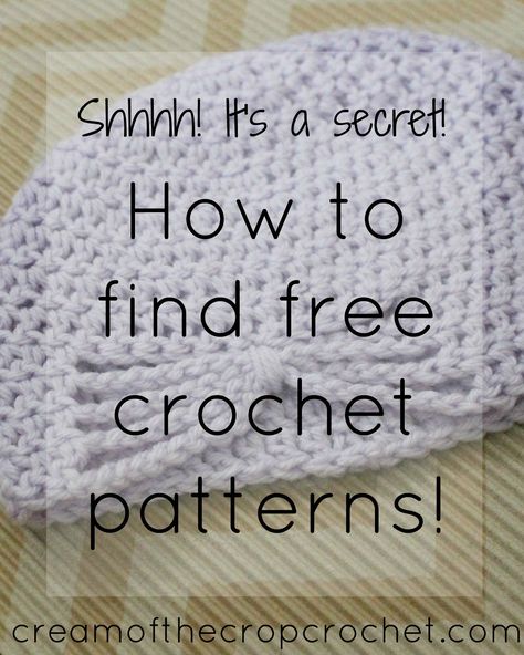 Hats Pattern, Crochet Charts, Art Crochet, Knitted Items, Crochet Tips, Crochet Items, Crochet Motifs, Crochet Instructions, Crochet Stitches Patterns