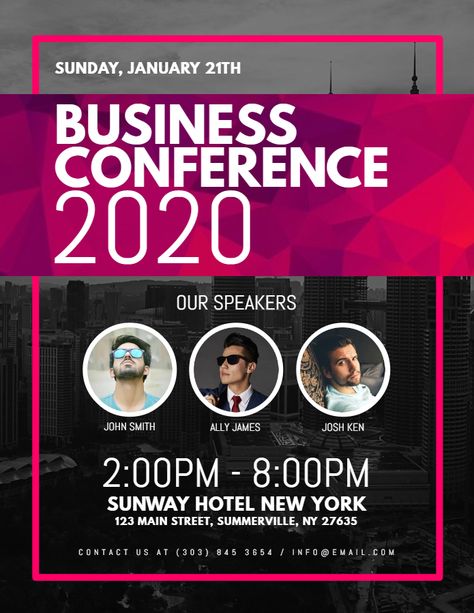 Business conference corporate poster flyer design template. Business Tiktok, Sport Flyer, Corporate Conference, Conference Poster, Corporate Event Design, Business Conference, Poster Design Layout, A4 Document, Flyer Design Layout