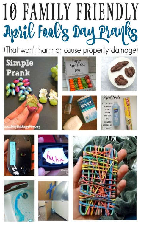 April Fools Pranks For Adults, April Fools Tricks, Fun Pranks, Best April Fools Pranks, Funny Pranks For Kids, Birthday Pranks, Funny April Fools Pranks, Pranks To Pull, Easy Pranks