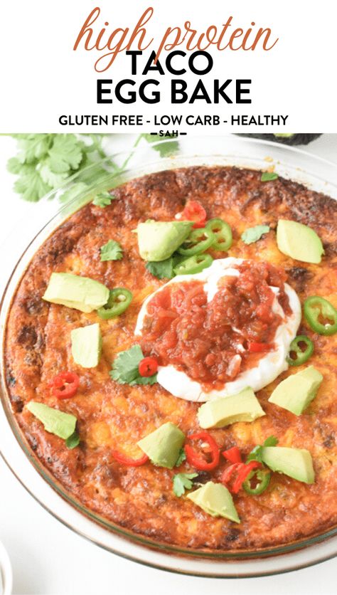 Taco Egg Bake Crustless Pie, Baked Eggs Recipe, Keto Eating, Taco Pie, Egg Bake, Sweet As Honey, Family Breakfast, Mexican Dinner, Easy Eggs