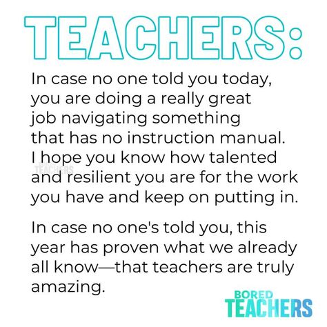 Thankful For Teachers, Teacher Encouragement Quotes, Teacher Encouragement, Teacher Appreciation Quotes, Message For Teacher, Teacher Motivation, Teacher Evaluation, Bored Teachers, Teacher Quotes Inspirational