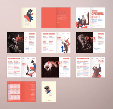 Health Booklet Design, Pamplet Layout Design, Event Brochure Design Layout, Digital Brochure Design Layout, Interesting Brochure Design, Festival Brochure, Festival Booklet Design, Booklet Design Layout, Booklet Layout