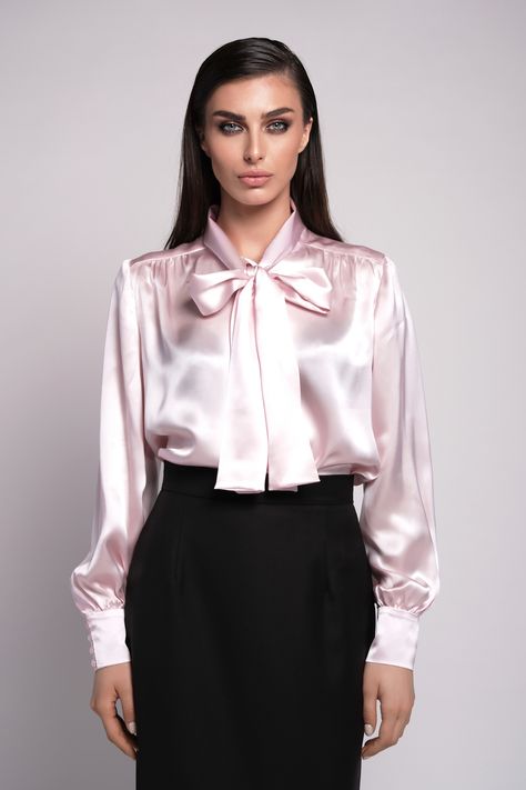 Pink blouse designs