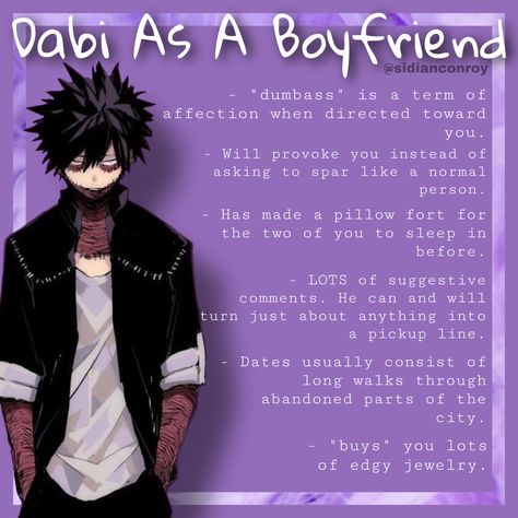 Dabi Wattpad, Touya As A Hero, Mha Spicy Headcanons Dabi, Dabi X Male Oc, Soft Dabi Headcannons, Dabi As Your Boyfriend Spicy, Dabi Boyfriend Material, Dabi X Male Y/n, Spicy Dabi X Hawks