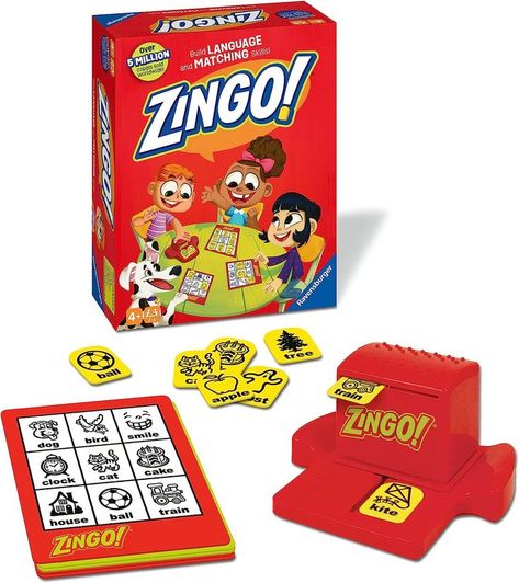 Toys for Kids Age 4 Years Up - 2 to 4 Players Fun Educational Games, Numbers For Kids, Educational Games For Kids, Early Readers, Bingo Games, Educational Toys For Kids, Word Games, Card Challenges, Preschool Kids