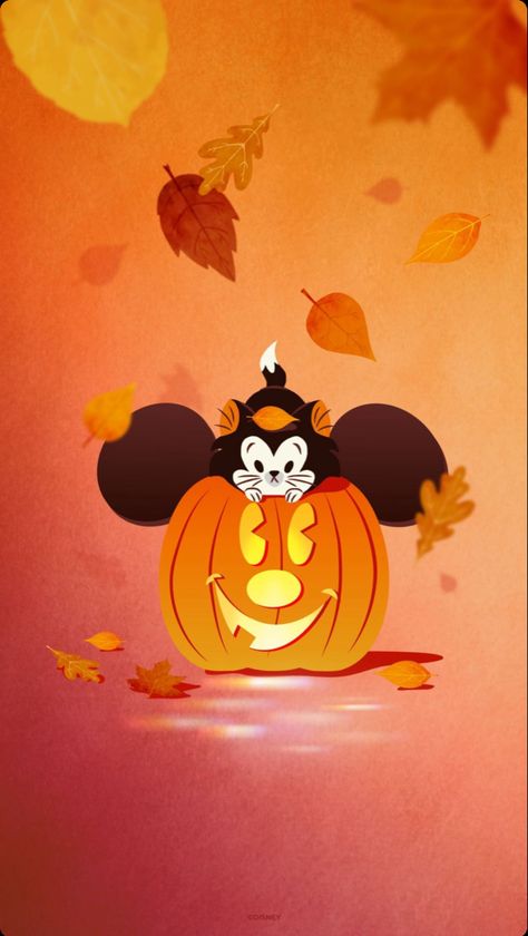 Disney Pumpkin Wallpaper, Disney Thanksgiving Wallpaper, Fall Disney Wallpaper, Disney Fall Wallpaper, Disney Halloween Wallpaper, Seasonal Backgrounds, Elf Is Back Ideas, Fall Disney, Wallpaper Watch