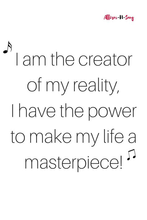 Affirm-N-Song: A New Way to Speak Your Affirmations! I am the creator of my reality, I have the power to make my life a masterpiece! I Am The Creator Of My Reality, I Am The Creator Of My Life, I Am The Creator Of My Own Reality, I Am The Creator, I Have The Power, Get Whiter Teeth, God Is For Me, Account Recovery, Whiter Teeth