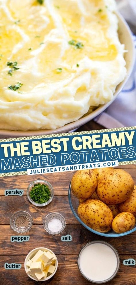 Homemade Mashed Potatoes Russet, Homemade Mashed Potatoes Easy With Milk, Ikea Mashed Potatoes Recipe, Homade Mashed Potato’s, Diy Mashed Potatoes, Quick Mashed Potatoes Easy, How To Make Mashed Potatoes From Scratch, How To Make Mashed Potatoes Easy, Potato Mash Recipe