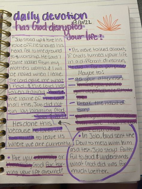 How To Do Daily Devotions, How To Do A Devotional, Devotional Journal Ideas Design, Daily Devotional Journal Ideas, Bible Lessons For Teens, Devotional Journal Ideas, Devotional Ideas, Teen Bible Study, Bible Notebook