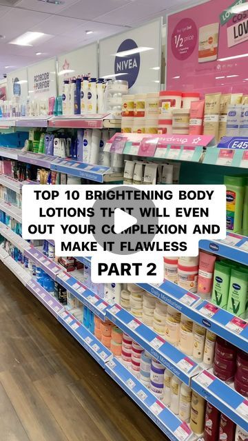 Rosemond Tettey on Instagram: "Top 10 brightening body lotions that will even out your complexion and make it flawless!! #skincare #bodycare #bodycareproducts #bodycaretip #foryou #instagramreels #fyp #beautytips #clearskin #skincareaddict #flawlessskin #skincareroutine #skin" Brightening Skincare, Extreme Hair Growth, Best Lotion, Hair Oils, Skin Regimen, Extreme Hair, Body Lotions, Body Care Routine, Under The Influence