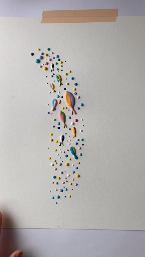 Paint Dots And Squeegee, Squeegee Art, Squeegee Painting, Scrape Painting, Favorite Paintings, Acrylic Painting Diy, Wine And Canvas, Acrylic Painting Lessons, Relaxing Art