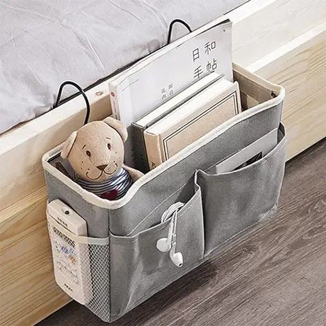 Amazon.in : hostel essentials for girls Crib Storage, Bed Organiser, Bedside Caddy, Cave Women, Fabric Storage Baskets, Women Costumes, Canvas Storage, Pocket Storage, Bedside Storage