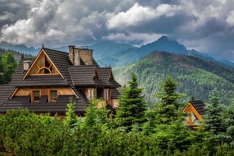 Mountain huts in Tatra National Park (Poland side) Polish Mountains, Poland Culture, Travel Poland, Visit Poland, Mountain Huts, Tatra Mountains, Hiking Map, Poland Travel, Book Room