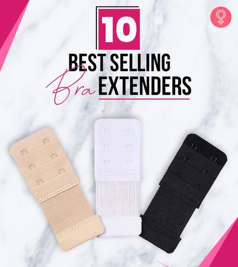 10 Best Selling Bra Extenders Of 2023 Diy Bra Extender, Bra Strap Holder, Best Bra, Old Bras, Bali Bras, Diy Bra, Bra Extender, Bra Hooks, Image Consultant