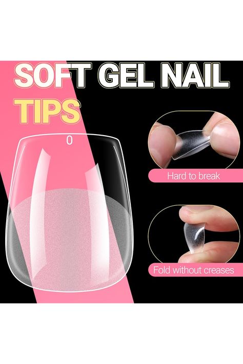 450PCS 15 Sizes Extra Short Coffin Nail Tips Soft Gel Clear Press on Nails Half Matte Full Cover Acrylic Nail Pre-shape for Nail Extension Extra Short Coffin, Clear Press On Nails, Soft Gel Nails, Short Coffin, Gel Nail Tips, Short Coffin Nails, Soft Gel, Nail Extensions, Coffin Nails