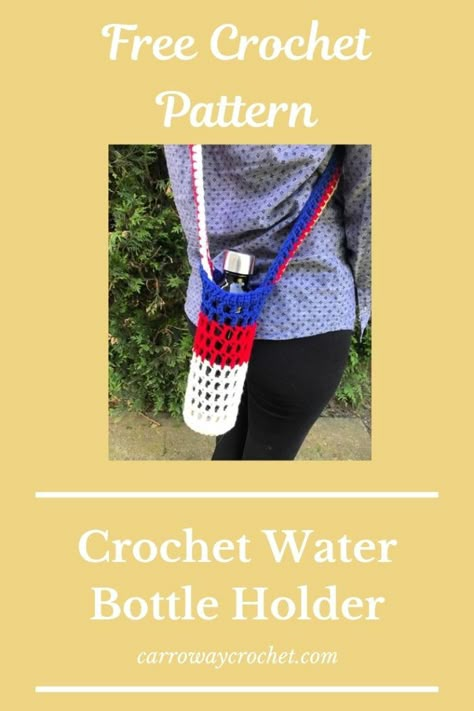 free pattern Archives - Carroway Crochet Crochet Water Bottle, Crochet Bralette Pattern, Crochet Water Bottle Holder, Hippie Sweaters, Bralette Pattern, Bottle Cozies, Crochet Bralette, All Free Crochet, Water Bottle Holder