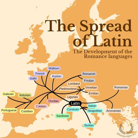 Language Map, Ancient Languages, Human Geography, Amazing Maps, Latin Phrases, Culture Club, Europe Map, Alternate History, Living History