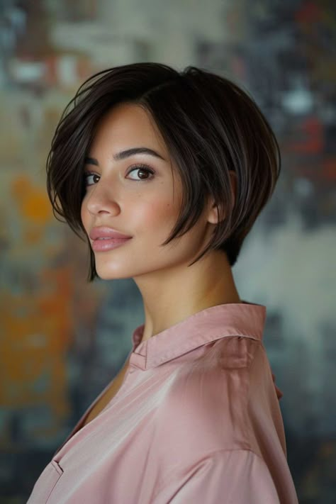 Short Black Bob, Black Bob Wig, Long Face Haircuts, Cool Hairstyles For Girls, Oval Face Haircuts, Short Shag Hairstyles, Black Bob, Natural Wavy Hair, Hair 2024