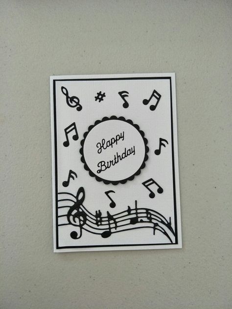 Music theme birthday card Music Themed Cards For Men, Music Theme Birthday Cards Handmade, Music Themed Birthday Cards, Birthday Gift Card Ideas, Music Themed Birthday, Music Theme Birthday, Music Cards, Birthday Gift Card, Gift Card Ideas