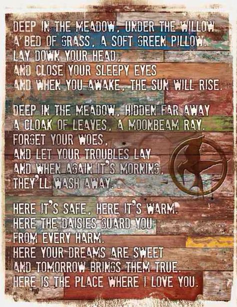 Deep in the meadow, under the willow... Deep In The Meadow, Floating Art, Hunger Games Jokes, Hunger Games Wallpaper, Birthday Games For Kids, Games Quotes, Games Wallpaper, Poem Art, Hunger Games Quotes