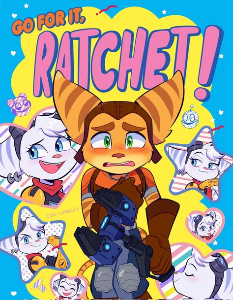 Ratchet And Rivet, Rivet Fanart, Go For It Nakamura, Ratchet And Clank, Beginner Sketches, Game Wallpaper Iphone, Kaiju Art, Go For It, Know Your Meme