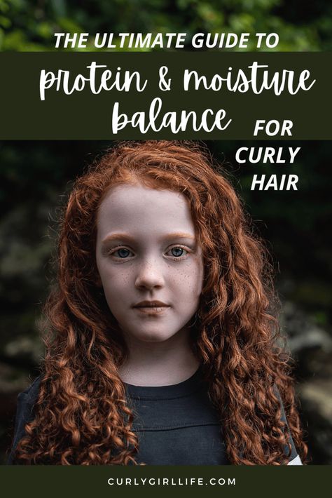 Moisture Overload Curly Hair, Protein Products For Curly Hair, Protein Free Curly Hair Products, Curly Hair Routine Beginner, Protein Moisture Balance Curly Hair, Curly Hair Mask, The Curly Girl Method, Oil For Curly Hair, Elegant Hairstyle