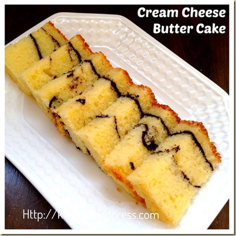 Holiday Cake Recipes Christmas, Cheese Butter Cake, Holiday Cake Recipes, Cream Cheese Butter, Kuih Lapis, Resipi Kek, Butter Cake Recipe, Cake Cream, Cheese Butter