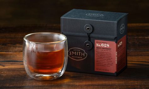 Whiskey and Brandy Barrel Aged Teas Coffee Bean And Tea Leaf, Cinnamon Cocktail, Tipsy Tuesday, Smith Teamaker, Steven Smith, Man Gear, Coffee Guide, Coffee Box, Whisky Barrel