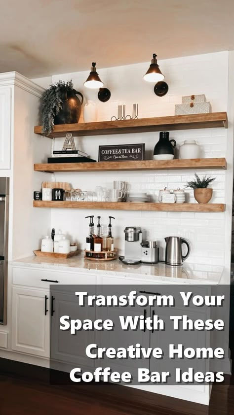 [SponsoredPost] 33 Most Pinned Coffee Bar Design Home Living Room Tips and Tricks You've Never Considered This Fall #coffeebardesignhomelivingroom Boho Coffee Bar Ideas Kitchen, Cocktail And Coffee Bar Designs Idea, Coffee Bar Design Home, Coffee Bar Dresser, Coffee And Wine Bar Ideas, Coffee Bar Ideas For Home, Yacht View, Home Coffee Bar Ideas, Circle Kitchen