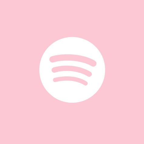 #spotify #app #appicon #ios14 #iphone #pink Baby Pink Wallpaper Iphone, Spotify Logo, Android Icons, Iphone Pink, Zestaw Ikon, App Store Icon, Icons Pink, Pink Wallpaper Girly, Widget Design