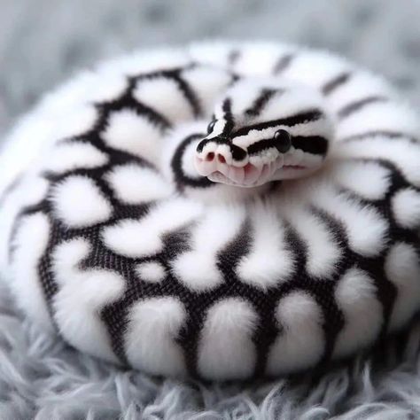 Fuzzy Snake, Snake Breeds, Brooklyn Bar, Cool Snakes, Pretty Snakes, Animal Adaptations, Ball Pythons, Whatsapp Wallpaper Cute, Cute Reptiles