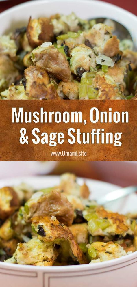 Thanksgiving Addition, Mushroom Stuffing, Sage Stuffing, Artisan Sourdough, Sausage Stuffed Mushrooms, Homemade Stuffing, Stuffing Recipes For Thanksgiving, Turkey Stuffing, Delicious Thanksgiving