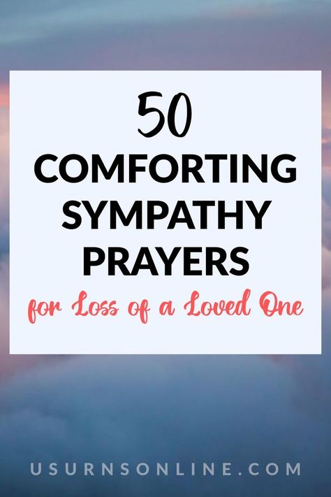 Looking for the perfect sympathy prayer for you or a friend that is grieving from a loss of a loved one? This article has a full list of perfect, thoughtful prayers for your needs #comfortingquotes #prayerrequests Prayers For Loss, Short Prayers For Strength, Comforting Prayers, Prayer For Loved Ones, Sympathy Prayers, Prayers For Sister, Prayer For A Friend, Prayer For Comfort, Psalm 50