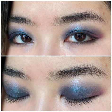 Double Lids, Applying Eyeshadow, Big Ego, Free Advice, Asian Eyes, Blue Eyeshadow, Eye Shape, Blue Makeup, Makeup Application