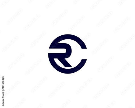 R And C Logo, Rc Monogram, Cr Logo Design, Cr Monogram, Ro Logo, Cr Logo, Rc Logo, Creative Photography Projects, Graphic Design Letters